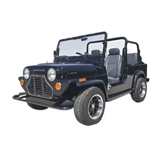 تحميل الصورة إلى عارض المعرض، Mini Moke Electric Sightseeing Buggy Car Moke Golf Cart 04 Seater-Full Aluminum Alloy
