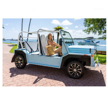 تحميل الصورة إلى عارض المعرض، Mini Moke Electric Sightseeing Buggy Car Moke Golf Cart 04 Seater-Full Aluminum Alloy
