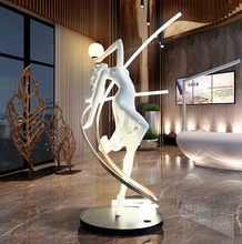 Load image into Gallery viewer, Sirgo Humanoid Art Sculpture Floor Lamp – Modern LED Designer Lamp
