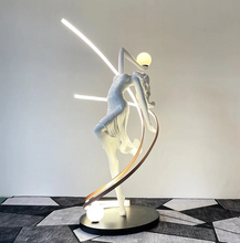 Load image into Gallery viewer, Sirgo Humanoid Art Sculpture Floor Lamp – Modern LED Designer Lamp
