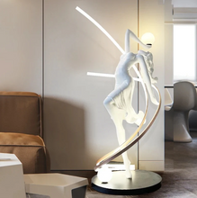Load image into Gallery viewer, Sirgo Humanoid Art Sculpture Floor Lamp – Modern LED Designer Lamp
