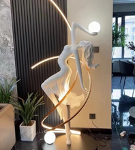 Load image into Gallery viewer, Sirgo Humanoid Art Sculpture Floor Lamp – Modern LED Designer Lamp
