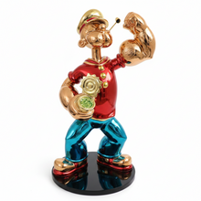 Load image into Gallery viewer, Popeye Life-Size Pop Art Sculpture – Luxury Fiberglass Decorative Statue
