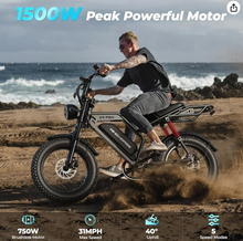 Load image into Gallery viewer, WINDHORSE V8 PRO 2025 NEW HARLE ELECTRIC BIKE 48V 15AH 750W
