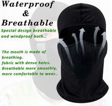 تحميل الصورة إلى عارض المعرض، Riders M1 Filter Mask – Full Face Balaclava with Protection Filter
