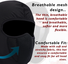 تحميل الصورة إلى عارض المعرض، Riders M1 Filter Mask – Full Face Balaclava with Protection Filter
