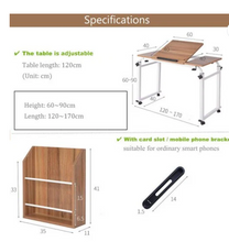 Load image into Gallery viewer, Adjustable Height Computer and Laptop Table Play or work on Bed
