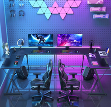 Load image into Gallery viewer, Gaming Desk L Shaped, Computer Corner Desk Home Office Desk
