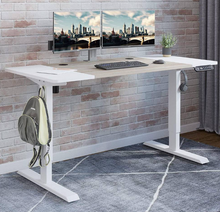 Load image into Gallery viewer, Electric Standing Desk, Stand Up Desk Workstation, Gaming Desk Height Adjustable

