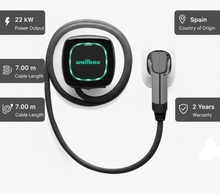 Load image into Gallery viewer, Wallbox Pulsar Plus | 22 kW | 7m Cable | black | EV Charger
