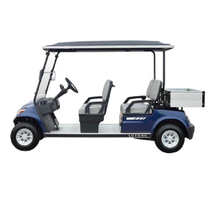 Eco Luxury Golf Cart 4 seat Short Cargo