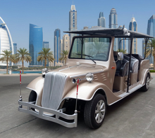 Load image into Gallery viewer, Luxury Electric Classic Golf Cart Vintage Tour Vehicle - 08 Seater
