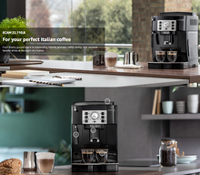 Load image into Gallery viewer, De'Longhi Magnifica S Smart Bean-to-Cup Coffee Machine with Grinder &amp; Milk Frother – Black Fully Automatic Coffee Machine

