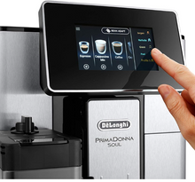 تحميل الصورة إلى عارض المعرض، DE'LONGHI Coffee Machine PRIMADONNA SOUL Fully Automatic Bean to Cup Coffee Machine, 20+ Functions
