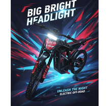 Load image into Gallery viewer, Windhorse Y1 Electric Dirt Bike Best Mid Ranger 60V 35Ah 3000W
