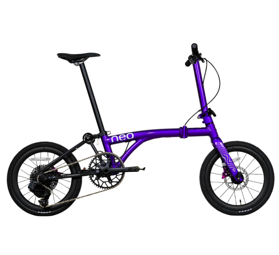 JAVA NEO 12Speed E-shifter 16 Inch Triple-fold Folding Bike