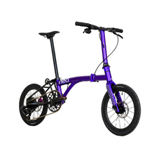 Load image into Gallery viewer, JAVA NEO 12Speed E-shifter 16 Inch Triple-fold Folding Bike
