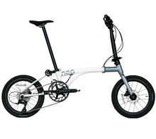 Load image into Gallery viewer, JAVA NEO 9 Speed 16 Inch Triple-fold Folding Bike
