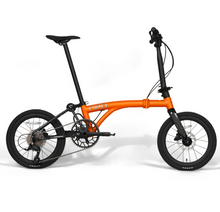 Load image into Gallery viewer, JAVA NEO 9 Speed 16 Inch Triple-fold Folding Bike
