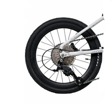 Load image into Gallery viewer, JAVA NEO 9 Speed 16 Inch Triple-fold Folding Bike
