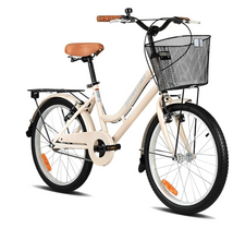 تحميل الصورة إلى عارض المعرض، Spartan 20" Kids Classic City Bike – White Ash Age 6-9 Years

