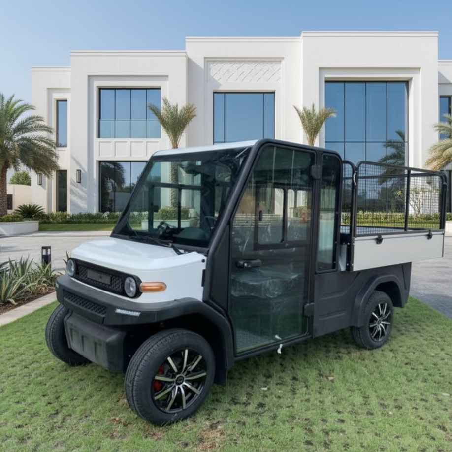 AC Electric LSV Utility Vehicle for Smart Cargo Solutions 02 Seater 400kg cargo