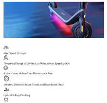 Load image into Gallery viewer, Ninebot E2 Plus Electric Scooter by Segway
