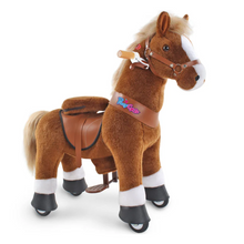 تحميل الصورة إلى عارض المعرض، PonyCycle Ride-On Horse Toy for Boys &amp; Girls (Age 3–5) – Brown
