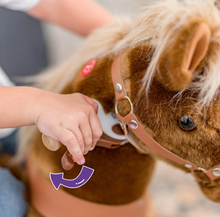 تحميل الصورة إلى عارض المعرض، PonyCycle Ride-On Horse Toy for Boys &amp; Girls (Age 3–5) – Brown
