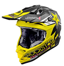 Load image into Gallery viewer, JUST1 Kids Rockstar 2.0 Matte Helmet – Lightweight Youth Motocross Helmet Age 6-8
