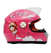 تحميل الصورة إلى عارض المعرض، Kids Full Face Helmet Spiderman, Barbie Lightweight Motorcycle Helmet
