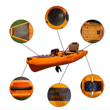 Load image into Gallery viewer, Marius Single Person Propeller Pedal Kayak 3.2m VK-32
