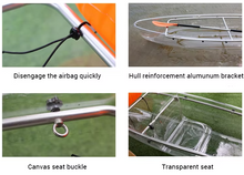 تحميل الصورة إلى عارض المعرض، Transparent Single kayak
