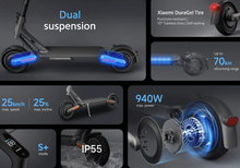 Load image into Gallery viewer, Xiaomi Electric Scooter 4 Ultra Wide deck 70km Long range Black
