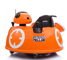 Load image into Gallery viewer, Kids  Star Wars Style Electric Car Children Fantasy Round kids ride on spin
