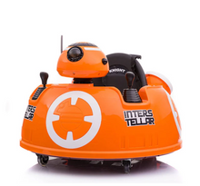 Load image into Gallery viewer, Kids  Star Wars Style Electric Car Children Fantasy Round kids ride on spin
