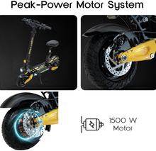 Load image into Gallery viewer, L3 Pro Electric Scooter with Seat for Adults –48V25AH 1500W Power
