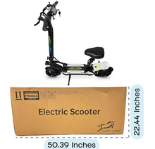 Load image into Gallery viewer, L2 Pro Electric Scooter with Seat for Adults –48V18AH 1500W Power
