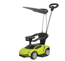 تحميل الصورة إلى عارض المعرض، Lamborghini Handle With Canopy Push Car kids 18 Months -5 Years

