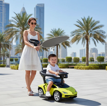 تحميل الصورة إلى عارض المعرض، Lamborghini Handle With Canopy Push Car kids 18 Months -5 Years
