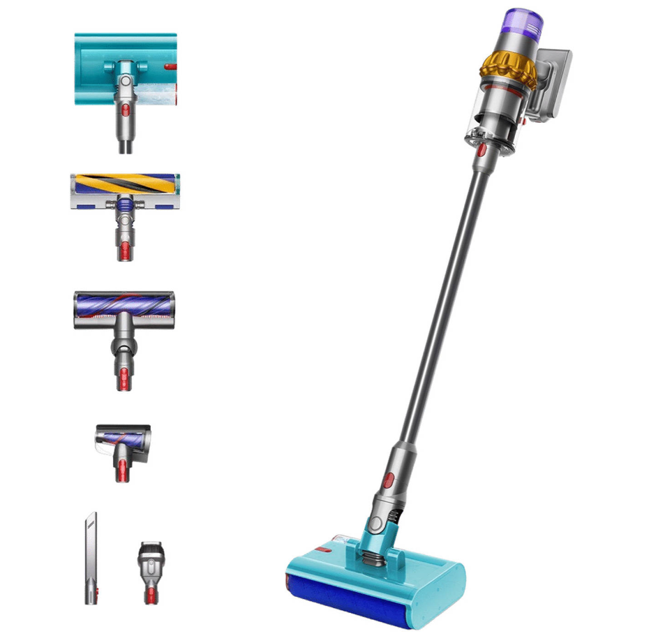 Dyson V15S Detect Submarine Wet & Dry Vacuum Cleaner Yellow Nickel UK