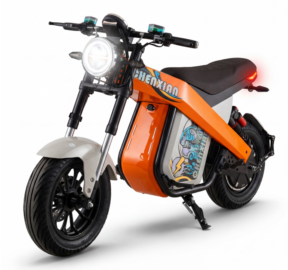 Mini little boy's electric motorcycle 1500W 72V 20Ah Age 12+