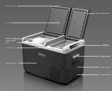 Load image into Gallery viewer, Car Refrigerator 45L Double door double temperature system for Outdoor &amp; pick nicks
