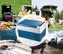 Load image into Gallery viewer, Car Refrigerator 45L Double door double temperature system for Outdoor &amp; pick nicks

