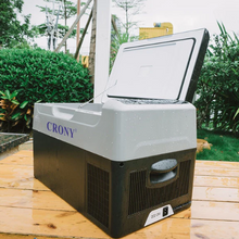 Load image into Gallery viewer, Small car fridge 22L freezer refrigerator outdoor 12v compressor fridge

