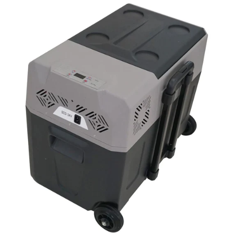 Car Refrigerator 50L CX50 Lithium Battery With Drawbar 50L Truck Portable Freezer Cooler