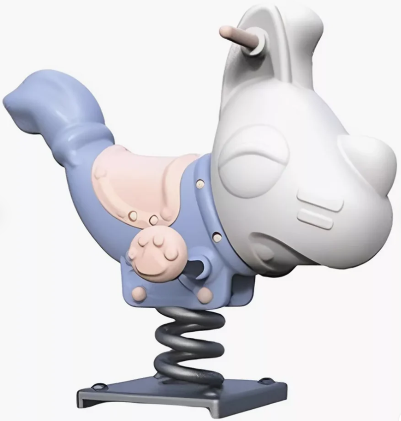 Kids animal Shape Children Spring Rocker