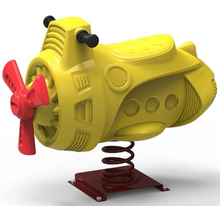 تحميل الصورة إلى عارض المعرض، car, helicopter Shape Children Spring Rocker
