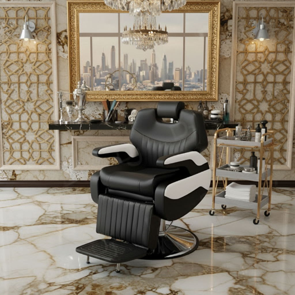 Professional Barber Gents Cutting Chair – Premium Comfort for Modern UAE Barbershops