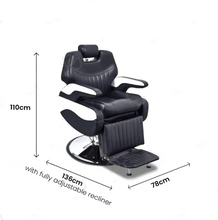 Load image into Gallery viewer, Professional Barber Gents Cutting Chair – Premium Comfort for Modern UAE Barbershops

